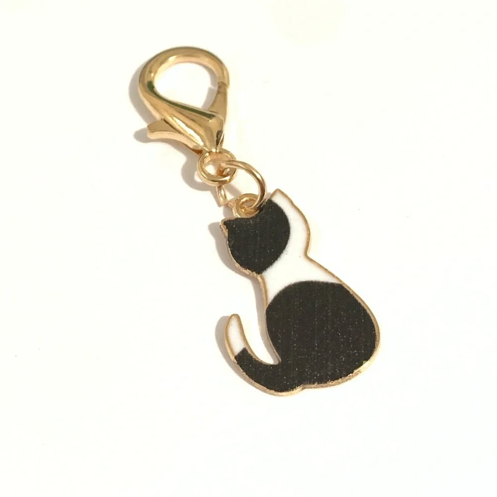 New Gold Cat Charm